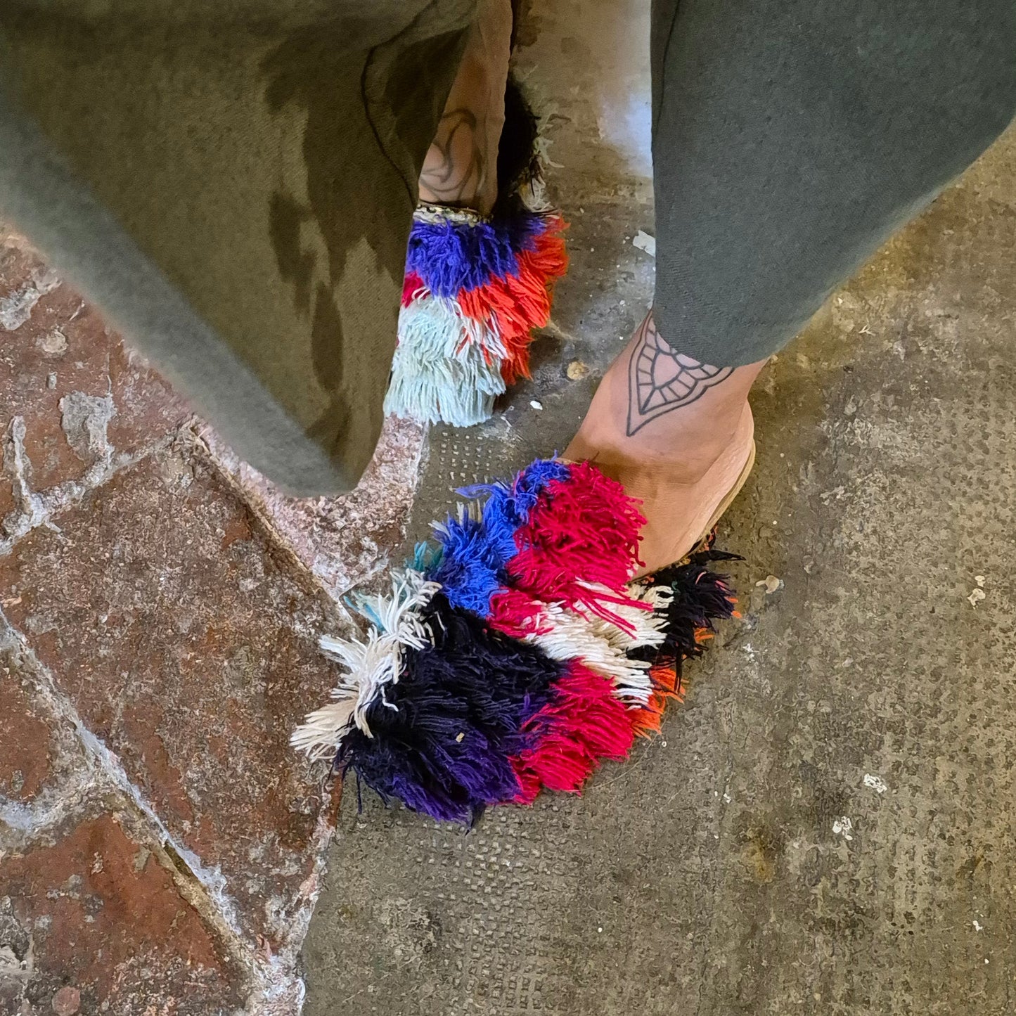 Mule Amira | Alfombra reciclada